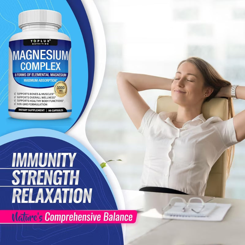 Magnesio Complex Toplux® Nutrion 🇺🇸