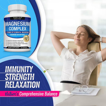 Magnesio Complex Toplux® Nutrion 🇺🇸